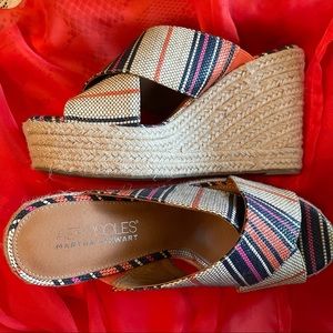 Aerosols Martha Stewart Wedge Espadrille 9